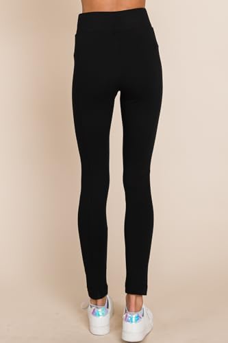 MINT PLUS PINK Womens Yoga Gym Dress Pants - Stretch Workout Crossover V Back Leggings for Women Crossover High Waisted Pants