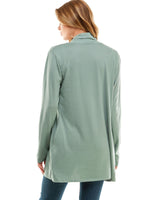 Women's Casual Lightweight Open Front Cardigans with Pockets and Formal Thin Kimono Duster Sweater Cardigan