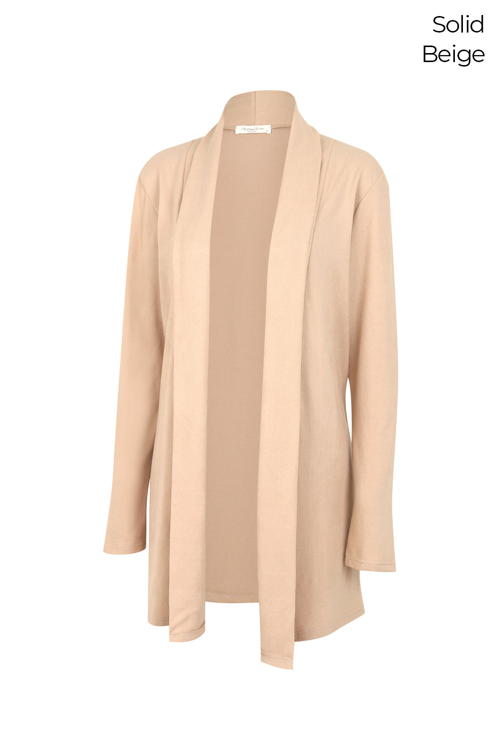 Women's Casual Lightweight Open Front Cardigan and Soft Basic Drape Long Sleeve Sweater Coat (S-3XL)