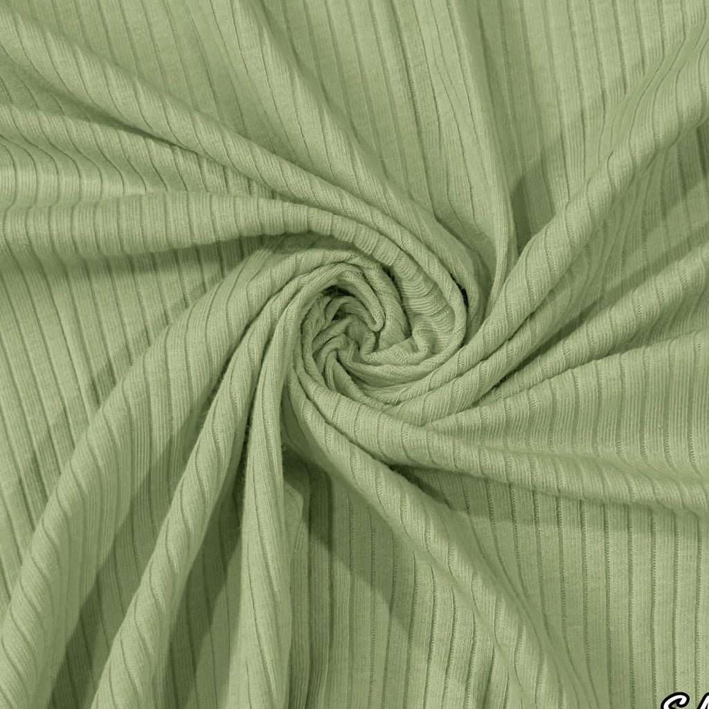 Cotton Rib 5x2 Solid Color. 60" width. Fabric By The Yard. for T-Shirts - Clothing Trim, Cuffs, Collars