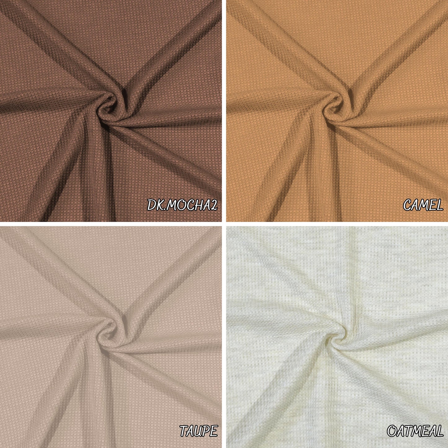 Knitted Waffle Fabric. Thermo-pd fabric. Soft Comfortable Brushed Stripe Elastane Viscose Polyester. Great for towels, bedding, baby fabric
