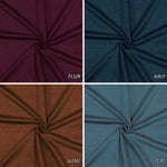 Two Face F/T Solid Color. French terry.60" width. Fabric By The Yard.