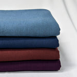 Two Face F/T Solid Color. French terry.60" width. Fabric By The Yard.