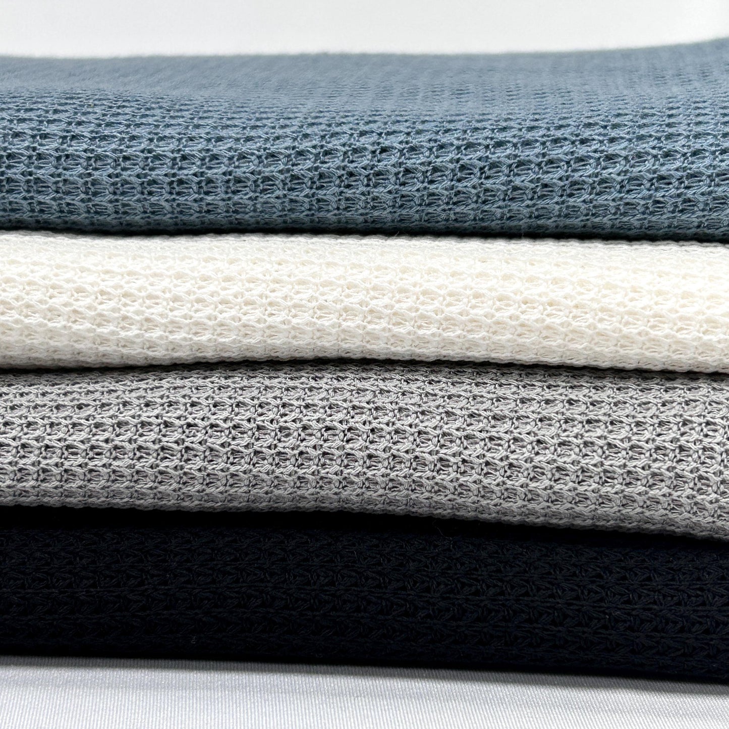 Waffle NET KNIT Fbric. hacci fall. Waffle | waffle knit fabric | sweater fabric | polyester | knit fabric | fabric by the yard
