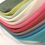 JM-Hacci Solid Color Repeated Pattern Poly Fabric.fall fabric weater, cardigan fabric. pink fabric.