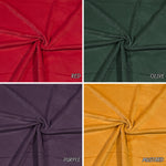 Minky Fabric By The Yard. Premium Quality C-Mink Pd  for Baby Blankets, Suffed Toys, Embroidery. Low pile, Smooth Minky. Plush.