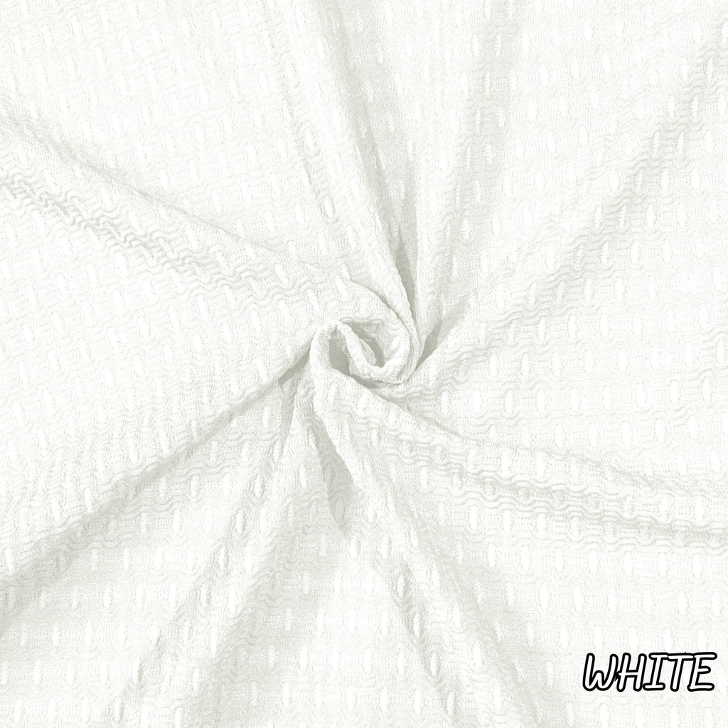 Textured fabric. Print Solid Color. 60" width. Fabric By The Yard. JY-0320